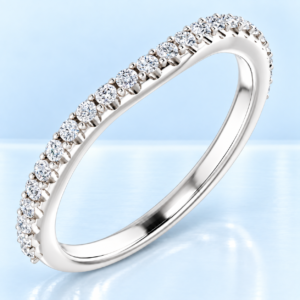 Contour Wedding Band - 0.25 Carats TW
