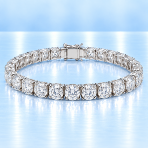 Moissanite Tennis Bracelet - 26 Carats TW