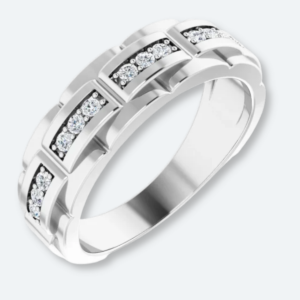 Contemporary Diamond Ring - 0.25 Carats TW