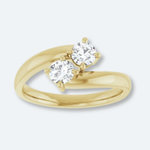Lab Diamond Reunion Ring - 0.50 Carats TW